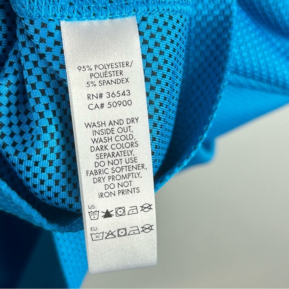 Calvin Klein Performance 1/4 Zip Long Sleeve Shirt Sleeve Spell Out; Men’s XXL - Picture 13 of 13